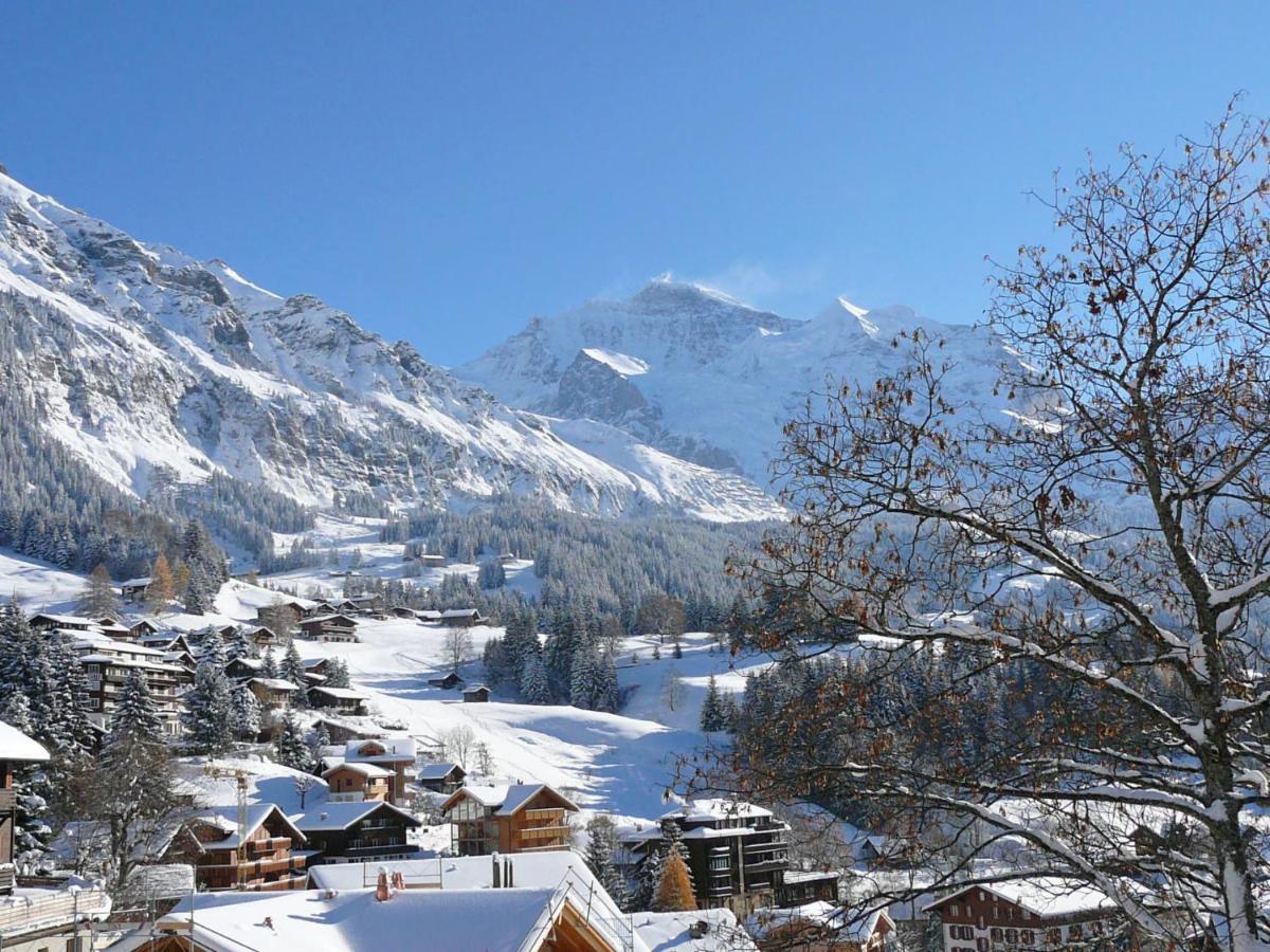Apartment Roossihuus By Interhome Wengen Luaran gambar